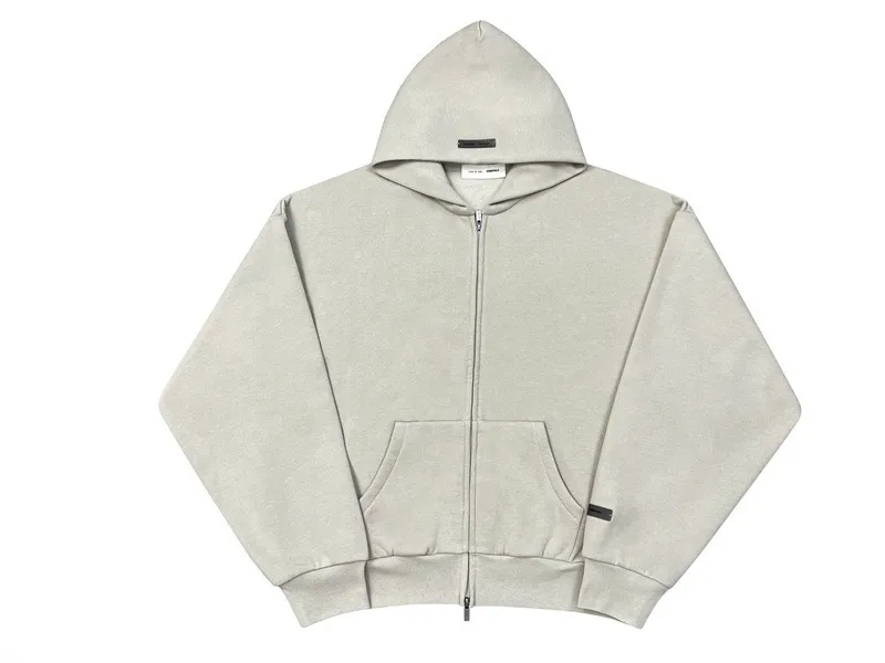 【 】Fear of God Essentials SS 25 Classic Hoodie Same Style 2025 Size：XS-XL ： Heather Stone Brown TIMBER Homestad Heather Black JET BLACK